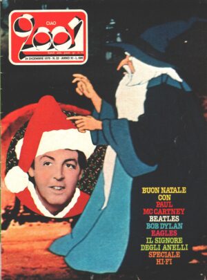 Rivista Ciao 2001 n. 52 del 24 Dicembre 1979 - In Copertina Paul McCartney