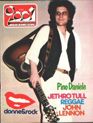Rivista Ciao 2001 n. 41 del 12 Ottobre 1980 - In Copertina Pino Daniele