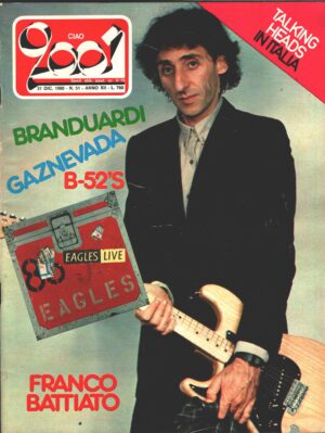 Rivista Ciao 2001 n. 51 del 21 Dicembre 1980 - In Copertina Franco Battiato