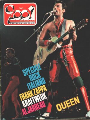 Rivista Ciao 2001 n. 46 del 15 Novembre 1981 - In Copertina Queen