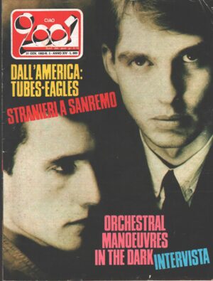 Rivista Ciao 2001 n. 5 del 31 Gennaio 1982 - In Copertina Orchestral Manoeuvres in the Dark