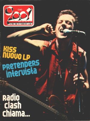 Rivista Ciao 2001 n. 7 del 14 Febbraio 1982 - In Copertina Clash