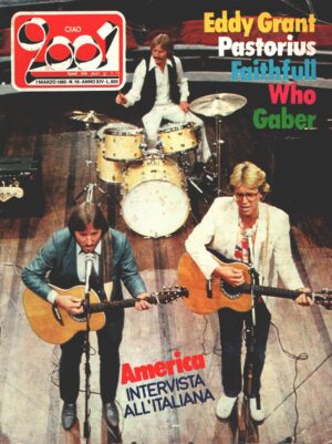 Rivista Ciao 2001 n. 10 del 7 Marzo 1982 - In Copertina America