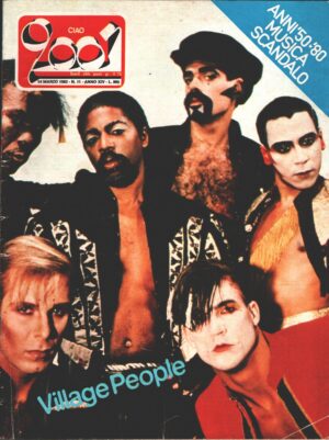 Rivista Ciao 2001 n. 11 del 14 Marzo 1982 - In Copertina Village People