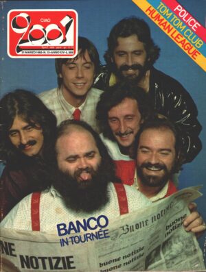 Rivista Ciao 2001 n. 12 del 21 Marzo 1982 - In Copertina Banco