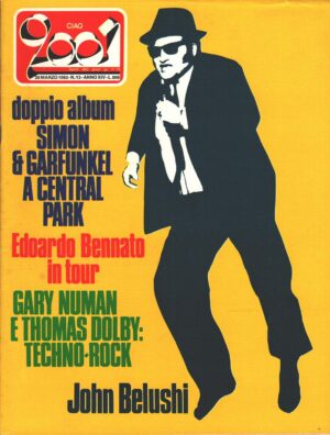 Rivista Ciao 2001 n. 13 del 28 Marzo 1982 - In Copertina John Beluchi