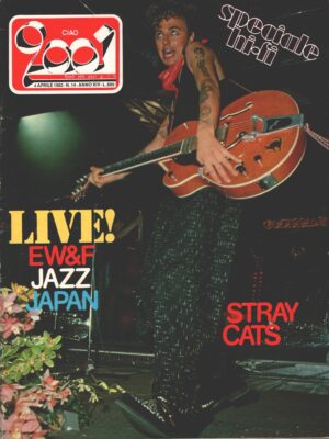 Rivista Ciao 2001 n. 14 del 4 Aprile 1982 - In Copertina Stray Cats