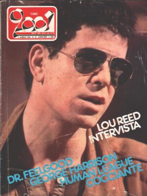 Rivista Ciao 2001 n. 15 del 11 Aprile 1982 - In Copertina Lou Reed