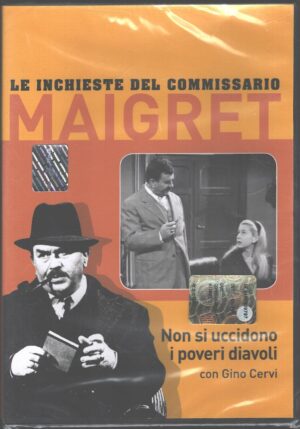 Non si uccidono i poveri diavoli - DVD Le inchieste del Commissario Maigret (Gino Cervi) - Versione da edicola - DVD in Italiano