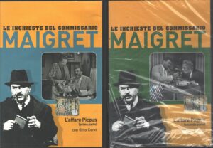 L'affare Picpus (Gino Cervi) - DVD Le inchieste del commissario Maigret Parte 1 e 2 (2 DVD) Versione da edicola - DVD in Italiano