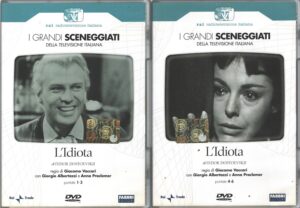 L’Idiota (Dostoevskij) - Miniserie Completa DVD RAI (4 DVD) (Episodi 1-6) I Grandi Sceneggiati Rai - Versione da edicola - DVD in Italiano