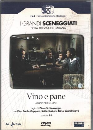Vino e pane - Miniserie Completa DVD RAI - (Episodi 1-4) (2 DVD) Grandi Sceneggiati Rai - Versione da edicola - DVD in Italiano