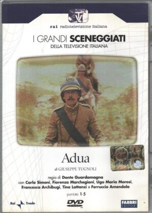 Adua - Miniserie Completa DVD RAI - (Episodi 1-5) (2 DVD) Grandi Sceneggiati Rai - Versione da edicola - DVD in Italiano