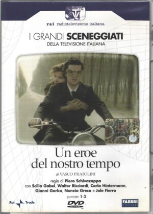 Un eroe del nostro tempo - Miniserie Completa DVD RAI - (Episodi 1-3) (2 DVD) Grandi Sceneggiati Rai - Versione da edicola - DVD in Italiano