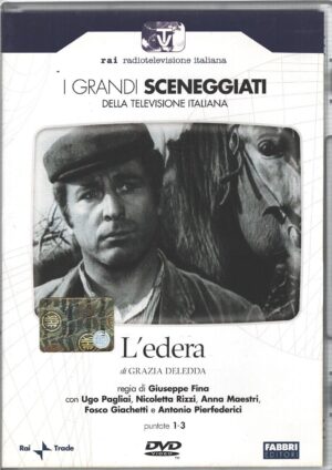 L'edera - Miniserie Completa DVD RAI - (Episodi 1-3) (2 DVD) Grandi Sceneggiati Rai - Versione da edicola - DVD in Italiano