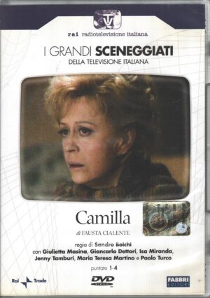Camilla - Miniserie Completa DVD RAI - (Episodi 1-4) (2 DVD) Grandi Sceneggiati Rai - Versione da edicola - DVD in Italiano