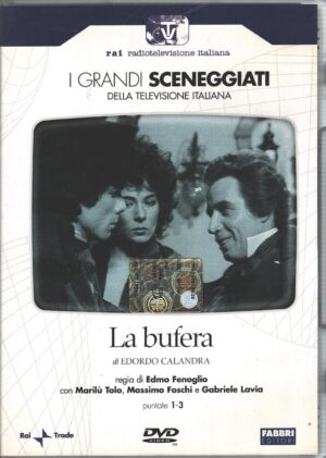 La bufera - Miniserie Completa DVD RAI - (Episodi 1-3) (2 DVD) Grandi Sceneggiati Rai - Versione da edicola - DVD in Italiano