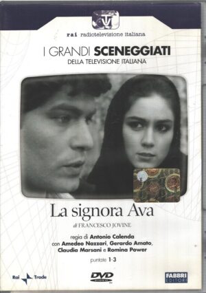 La signora Ava - Miniserie Completa DVD RAI - (Episodi 1-3) (2 DVD) Grandi Sceneggiati Rai - Versione da edicola - DVD in Italiano