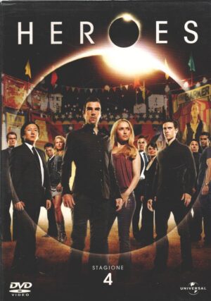 Heroes - Stagione 4 Completa (Episodi 1-19) (5 DVD) con Cofanetto - DVD in Italiano