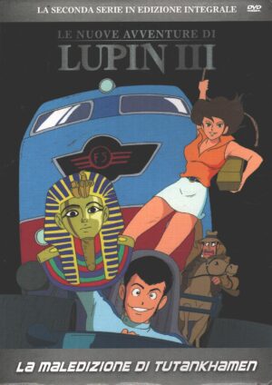 La maledizione di Tutankhamen - DVD Le nuove avventure di Lupin III vol. 2 - Seconda Serie - con Slipcase - Versione da edicola - DVD in Italiano
