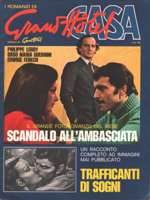 I romanzi di Grand Hotel Casa n. 2 - Febbraio 1973 - Fotoromanzo Philippe Leroy, Edwige Fenech ed. Universo
