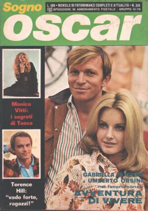 Sogno Oscar n. 310 del 1973 - Fotoromanzo Gabriella Farinon ed. Rizzoli