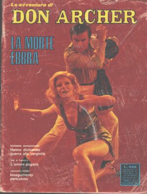 Le avventure di Don Archer n. 1 - Novembre 1969 - Fotoromanzo Alverto Farnese ed. Ponzoni