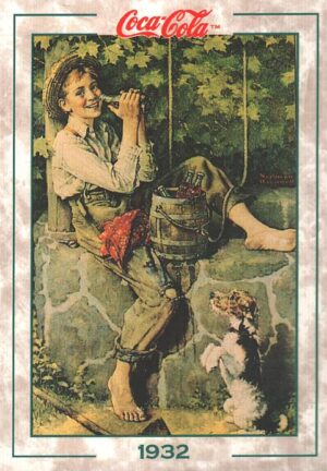 Card The Coca-Cola Collection - Series 2 USA n. 137 - Trivia Card 1994 ed. Marketed