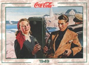 Card The Coca-Cola Collection - Series 2 USA n. 138 - Trivia Card 1994 ed. Marketed