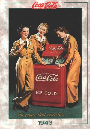 Card The Coca-Cola Collection - Series 2 USA n. 139 - Trivia Card 1994 ed. Marketed