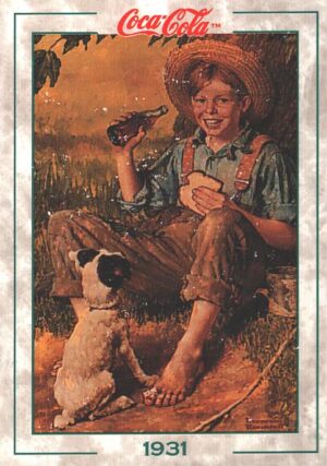 Card The Coca-Cola Collection - Series 2 USA n. 155 - Trivia Card 1994 ed. Marketed