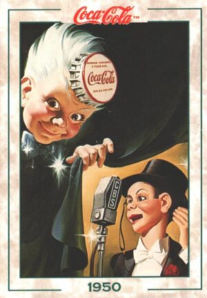 Card The Coca-Cola Collection - Series 2 USA n. 161 - Trivia Card 1994 ed. Marketed