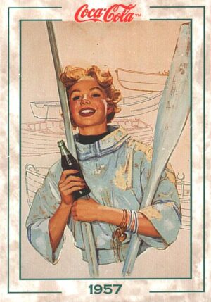 Card The Coca-Cola Collection - Series 2 USA n. 165 - Trivia Card 1994 ed. Marketed