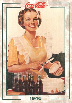 Card The Coca-Cola Collection - Series 2 USA n. 167 - Trivia Card 1994 ed. Marketed