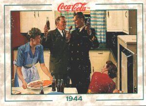 Card The Coca-Cola Collection - Series 2 USA n. 173 - Trivia Card 1994 ed. Marketed