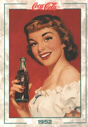 Card The Coca-Cola Collection - Series 2 USA n. 174 - Trivia Card 1994 ed. Marketed