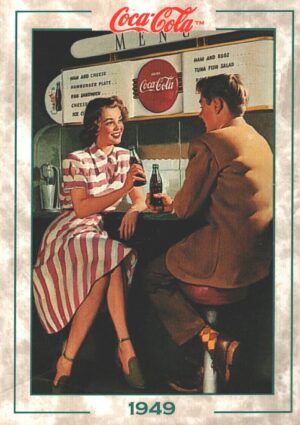 Card The Coca-Cola Collection - Series 2 USA n. 175 - Trivia Card 1994 ed. Marketed