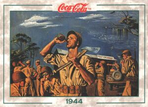 Card The Coca-Cola Collection - Series 2 USA n. 177 - Trivia Card 1994 ed. Marketed