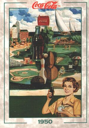 Card The Coca-Cola Collection - Series 2 USA n. 179 - Trivia Card 1994 ed. Marketed