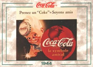 Card The Coca-Cola Collection - Series 2 USA n. 180 - Trivia Card 1994 ed. Marketed