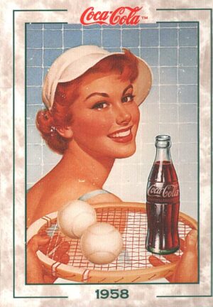 Card The Coca-Cola Collection - Series 2 USA n. 182 - Trivia Card 1994 ed. Marketed