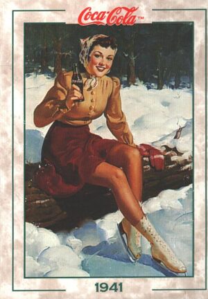 Card The Coca-Cola Collection - Series 2 USA n. 184 - Trivia Card 1994 ed. Marketed