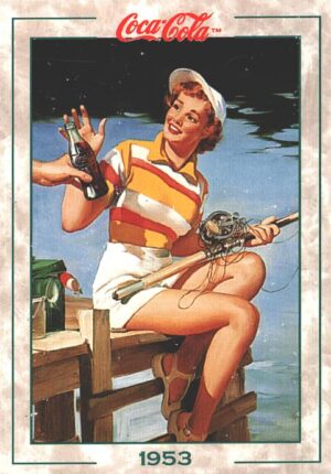 Card The Coca-Cola Collection - Series 2 USA n. 186 - Trivia Card 1994 ed. Marketed