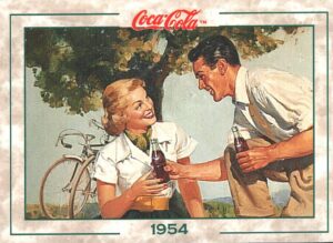 Card The Coca-Cola Collection - Series 2 USA n. 187 - Trivia Card 1994 ed. Marketed