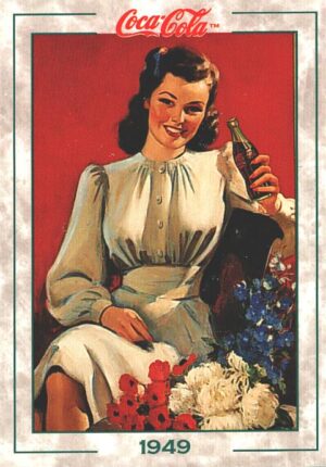 Card The Coca-Cola Collection - Series 2 USA n. 189 - Trivia Card 1994 ed. Marketed