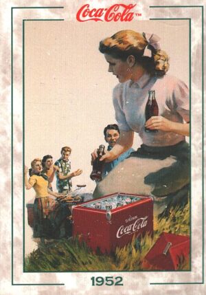 Card The Coca-Cola Collection - Series 2 USA n. 192 - Trivia Card 1994 ed. Marketed