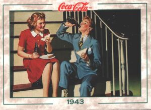 Card The Coca-Cola Collection - Series 2 USA n. 193 - Trivia Card 1994 ed. Marketed
