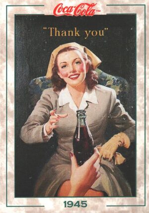 Card The Coca-Cola Collection - Series 2 USA n. 194 - Trivia Card 1994 ed. Marketed