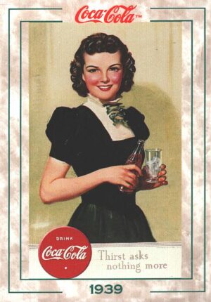 Card The Coca-Cola Collection - Series 2 USA n. 195 - Trivia Card 1994 ed. Marketed