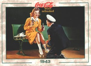 Card The Coca-Cola Collection - Series 2 USA n. 196 - Trivia Card 1994 ed. Marketed